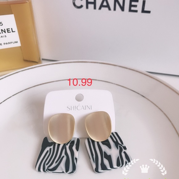 925 sliver earrings Korean style - Picture 3 of 7